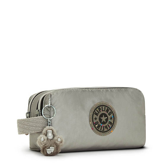 Kipling Garri Pouch Tassen Zilver | BE 1896MQ